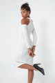 Women's White Knitted Dress