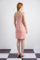 Women's Powder Strap Slit Mini Dress