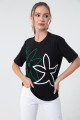 Women's Green Floral T-Shirt