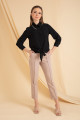 Women's Mink Button Detailed Trousers