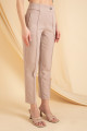 Women's Mink Button Detailed Trousers