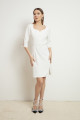 Women's White Stone Mini Dress