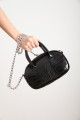 Women's Black Crossbody Hand Held Bag