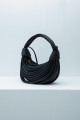 Women's Black Rope Bag