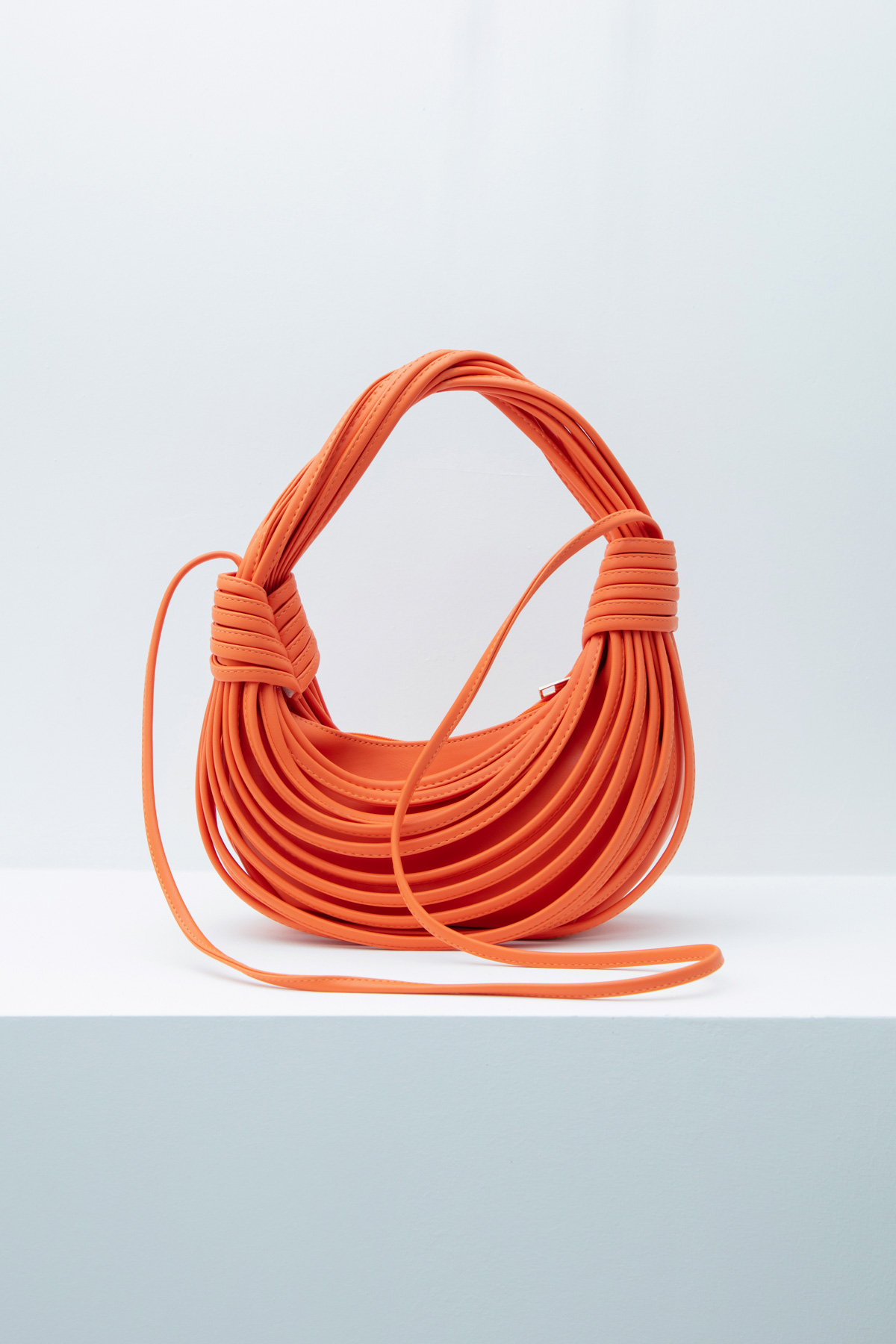 Women's Orange Rope Bag