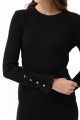 Women's Black Knitwear Set