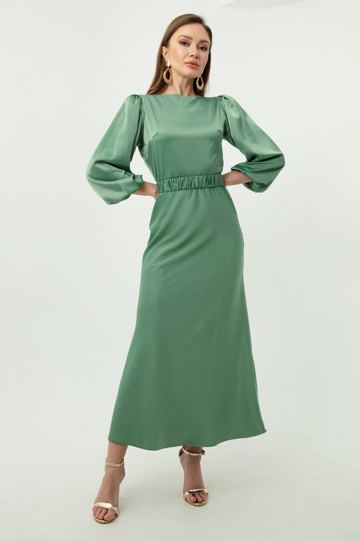 Women's Mint Green Engagement Dress